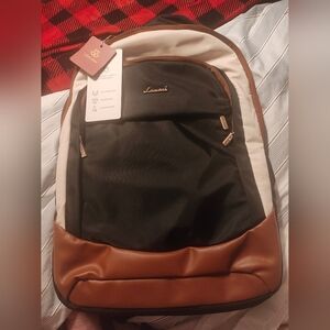 Black and Brown Women's Lovevook Laptop Backpack